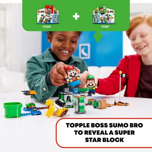 Lego Super Mario: Pacote de Expansão Torre bamba do Chefe irmão Sumô - 71388