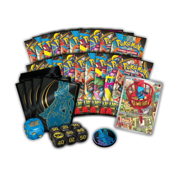Box Coleção Treinador Avançado Megaevolução - Lucario