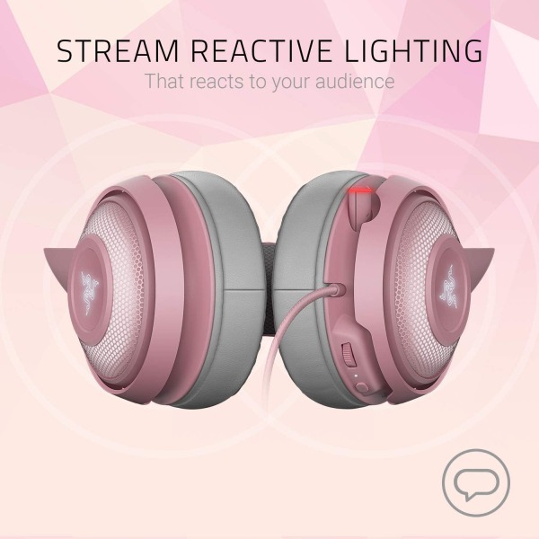 Headset Razer Kraken Kitty Edition - Rosa
