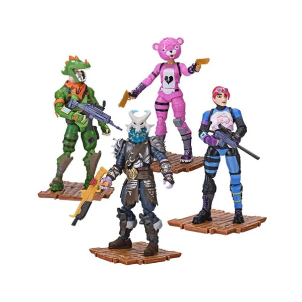 Fortnite Squad Mode: Pack com 4 Figuras - Cód 2059