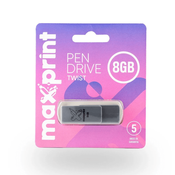 Pen Drive Maxprint 8GB - Twister
