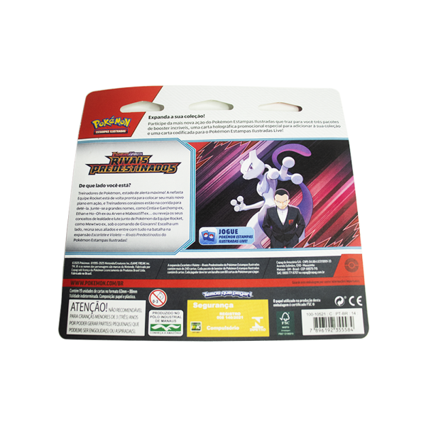 Blister Triplo Pokémon Escarlate e Violeta: Rivais Predestinados - Kangaskhan