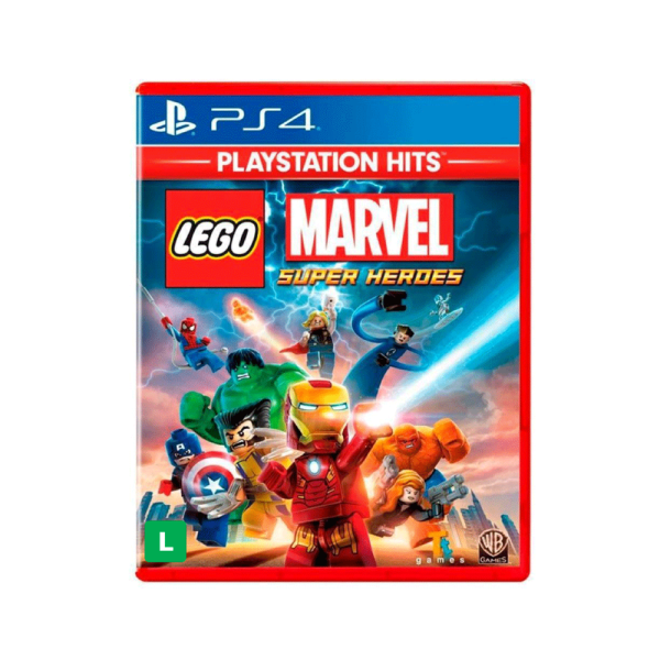 Jogo Lego Marvel Super Heroes - PS4