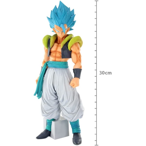 Boneco Dragon Ball Super Master Stars Piece The Gogeta Saiyan Blue - Bandai 20315
