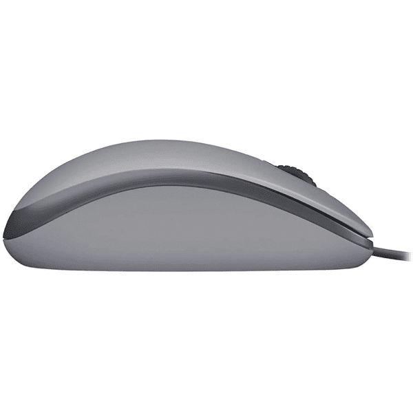 Mouse com fio Logitech M110 Silent - Cinza