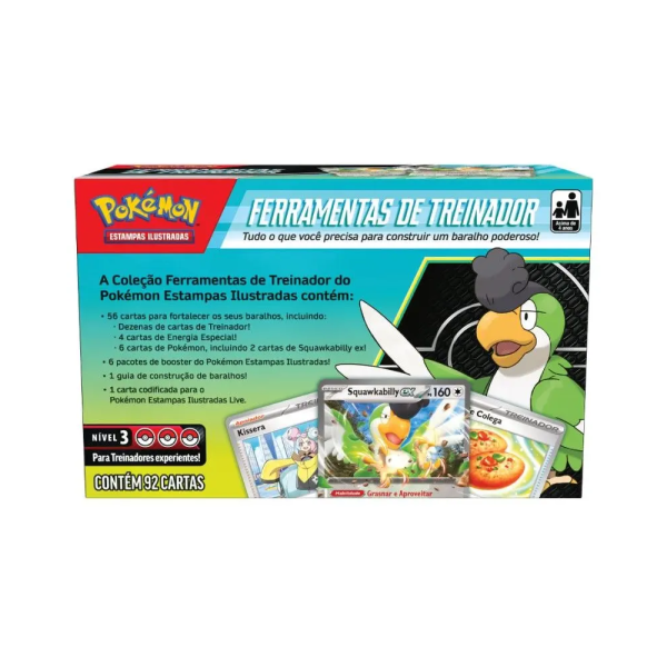 Box Pokémon Ferramentas de Treinador - Squawkabilly