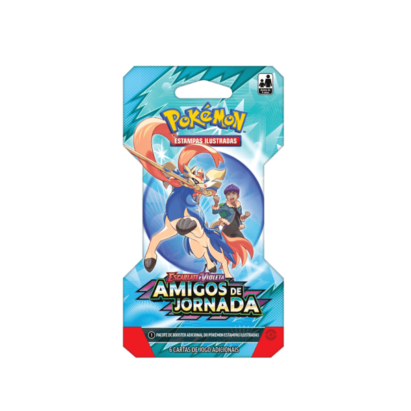 Blister Unitário Pokémon Escarlate e Violeta: Amigos de Jornada - Zacian