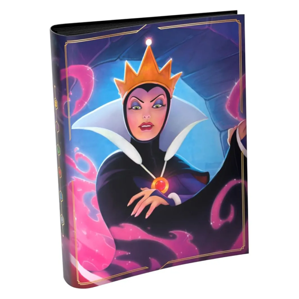 Portfólio Lorebook para Cartas - Disney Lorcana: Rainha Má