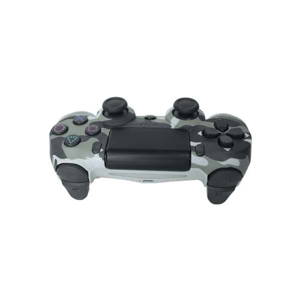 Controle Double-Motor Vibration Verde Claro Camuflado - PS4