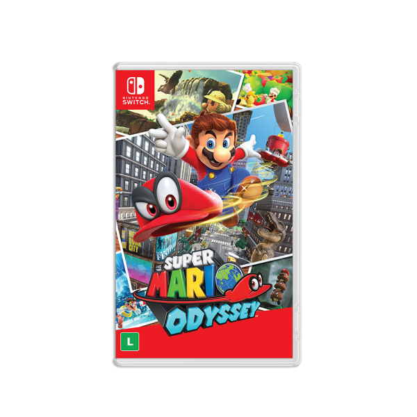 Jogo Super Mario Odyssey - Nintendo Switch
