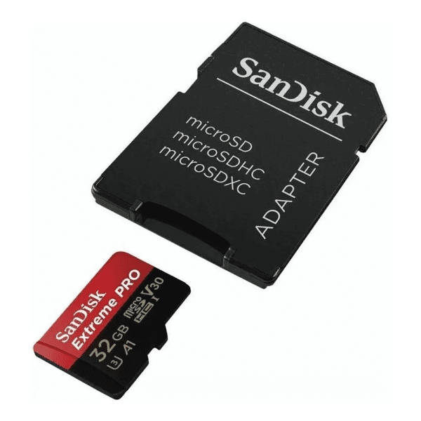 Cartão de Memoria SanDisk Extreme PRO MicroSDHC UHS-I, 32GB com Adaptador - SDSQCG-032G-GN6MA