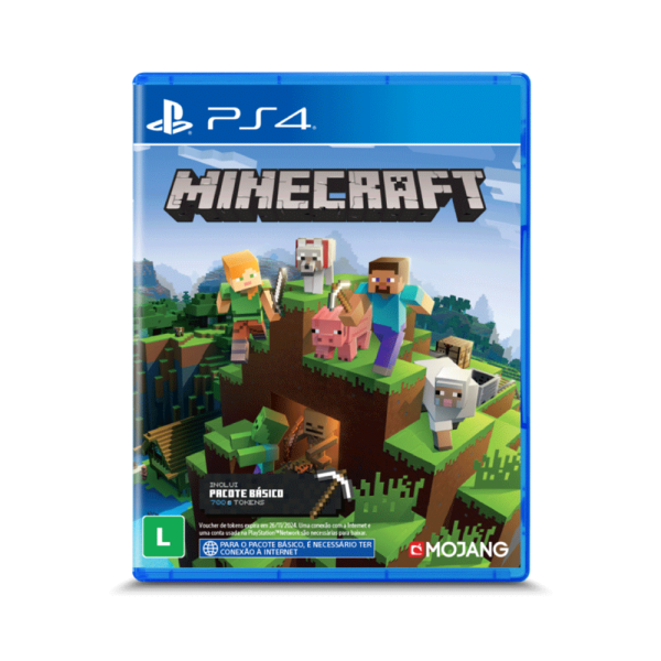 Jogo Minecraft Starter Collection - PS4