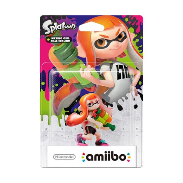 Amiibo Inkling Girl - Splatoon Collection