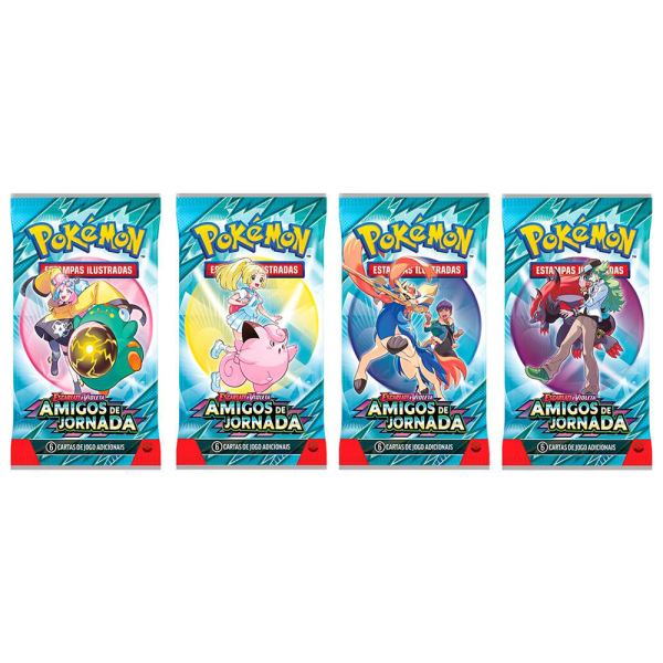 Box Pokémon Escarlate e Violeta - Amigos de Jornada