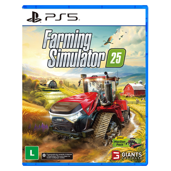 Jogo Farming Simulator 25 - PS5