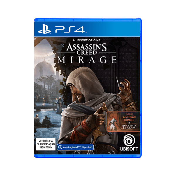 Jogo Assassin's Creed Mirage - PS4