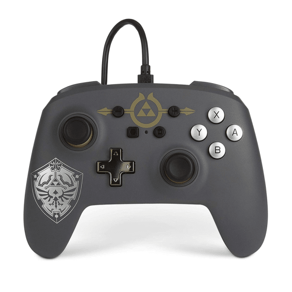 Controle Zelda Hylian Shield Power A - Nintendo Switch