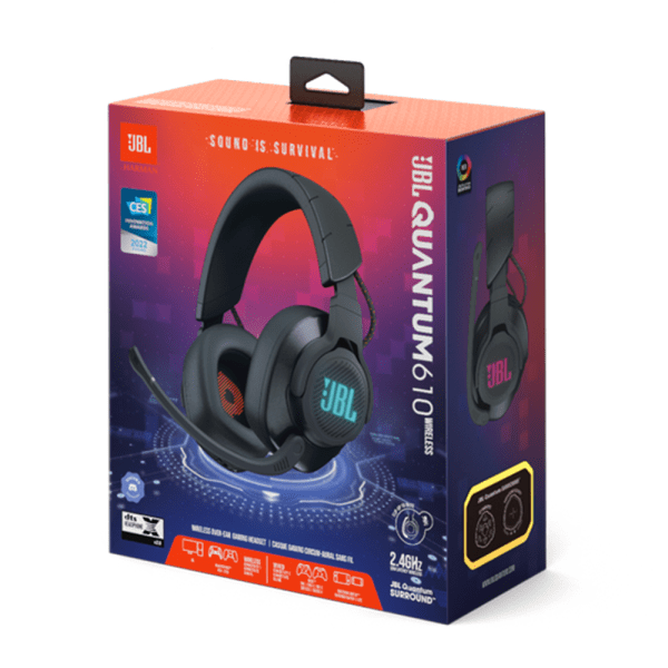 Headset Gamer JBL Quantum 610 Wireless - Preto