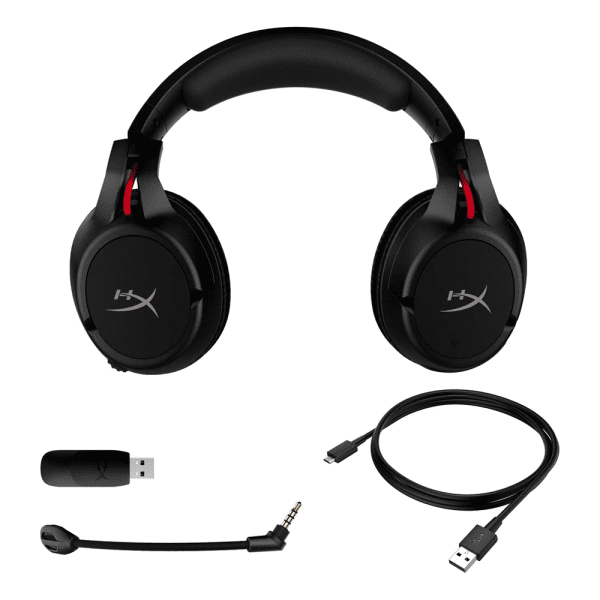 Headset Gamer HyperX Cloud Flight Wireless, Drivers 50mm HX-HSCF-BK/AM - Preto e Vermelho