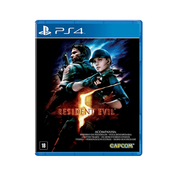 Jogo Resident Evil 5 - PS4