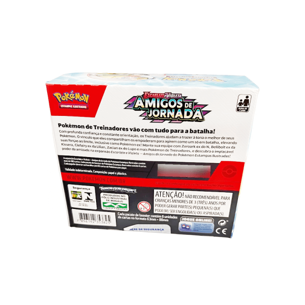 Box Pokémon Escarlate e Violeta - Amigos de Jornada