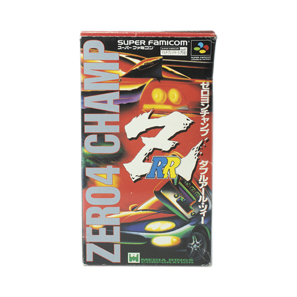 Jogo Zero4 Champ RR na Caixa - Super Famicom (Usado)