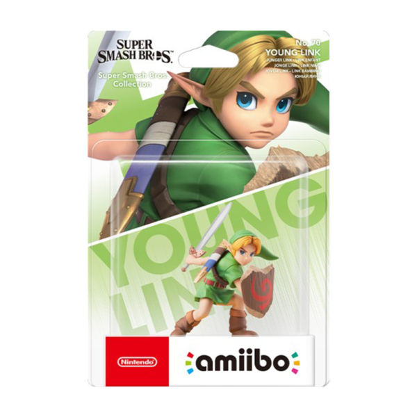 Amiibo Young Link No70 - Super Smash Bros.