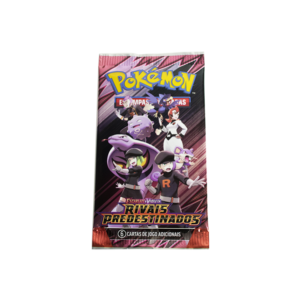 Blister Unitário Pokémon: Escarlate e Violeta - Rivais Predestinados