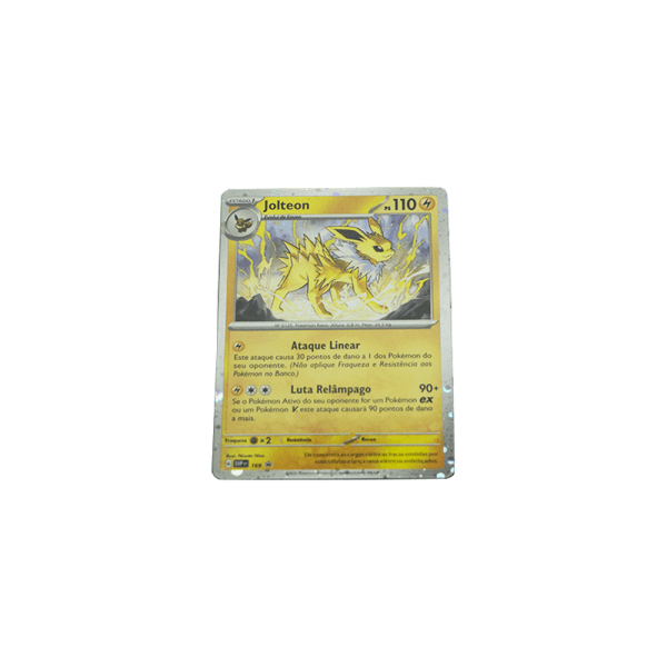 Blister Quádruplo Pokémon Escarlate e Violeta: Evoluções Prismáticas - Jolteon