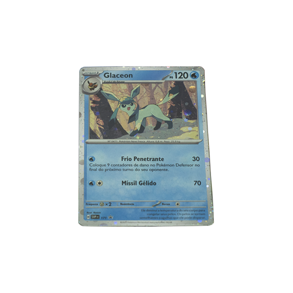 Blister Triplo Pokémon Escarlate e Violeta: Evoluções Prismáticas - Glaceon