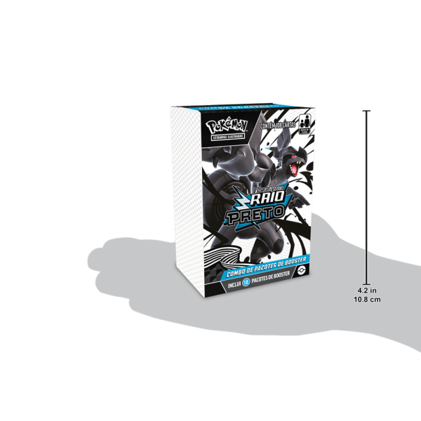 Box Pokémon Escarlate e Violeta - Raio Preto