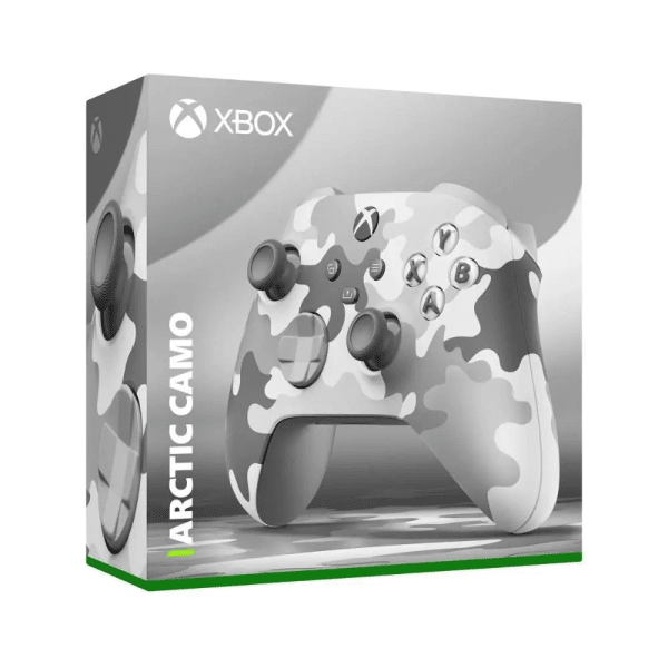 Controle Xbox Series X/S Arctic Camo Edição Especial sem fio - Microsoft