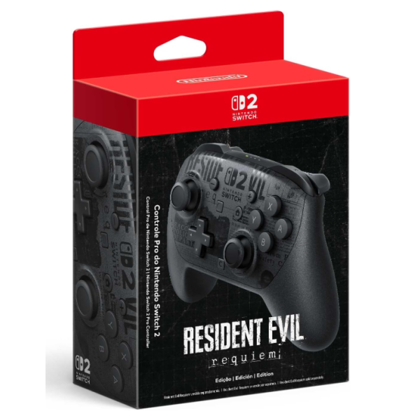 Controle Pro Nintendo Switch 2 - Edição Resident Evil Requiem