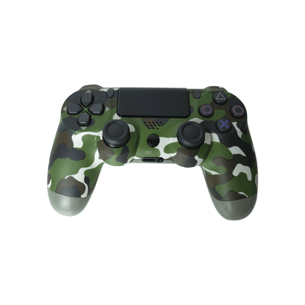 Controle Double-Motor Vibration Verde Escuro Camuflado - PS4