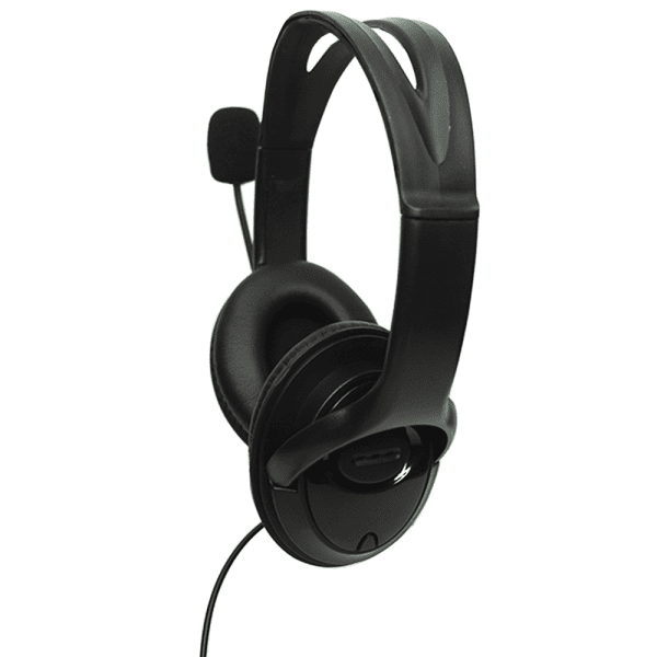 Headset FR-306 Com Fio Preto - Feir
