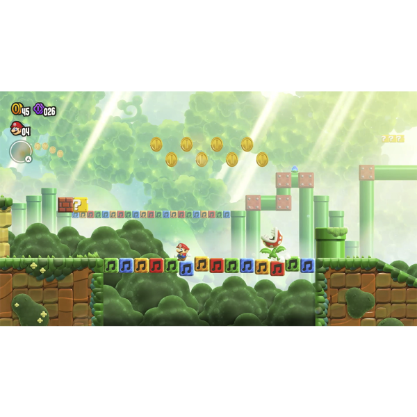 Console Nintendo Switch OLED Branco + Super Mario Bros. Wonder + Voucher Nintendo Switch Online 3 Meses