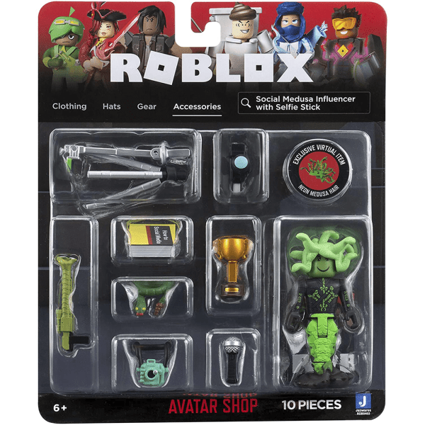 Roblox Social Medusa Influencer With Selfie Stick - Cód 2219