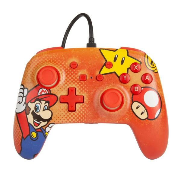 Controle Super Mario Vermelho Power A - Nintendo Switch
