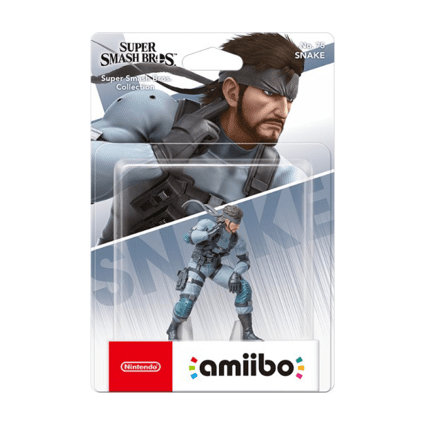 Amiibo Snake No75 - Super Smash Bros.