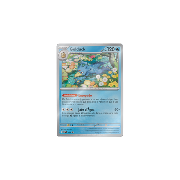 Blister Quádruplo Pokémon Megaevolução - Golduck