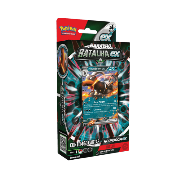 Deck de Batalha Pokémon: Houndoom EX