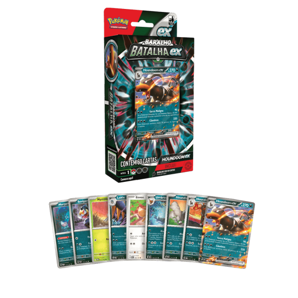 Deck de Batalha Pokémon: Houndoom EX