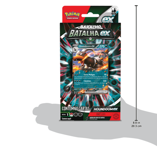 Deck de Batalha Pokémon: Houndoom EX