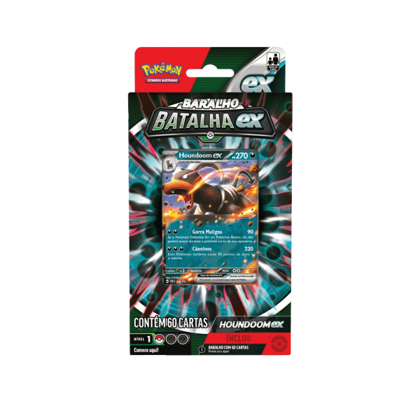 Deck de Batalha Pokémon: Houndoom EX