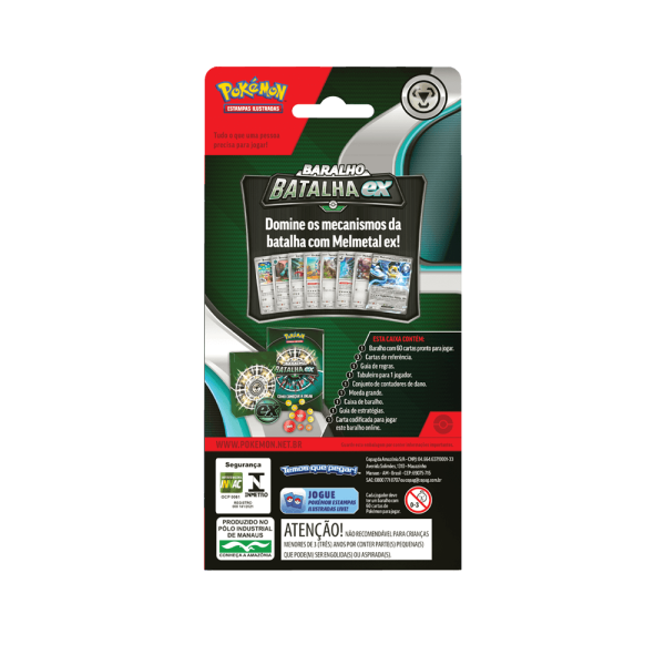Deck de Batalha Pokémon: Melmetal EX