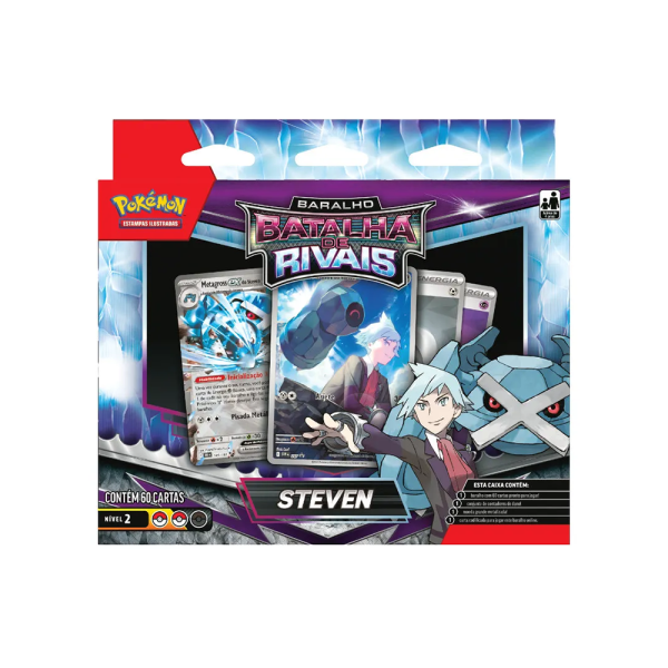 Deck Pokémon Batalha de Rivais - Steven