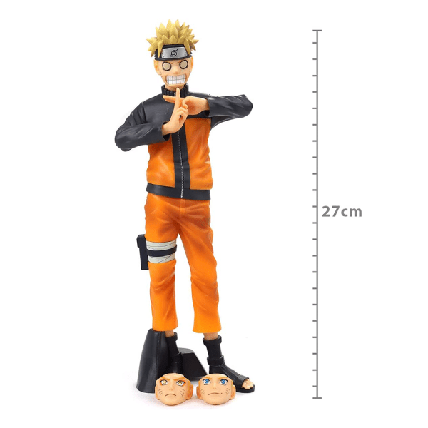 Boneco Naruto Shippuden Grandista Nero Uzumaki Naruto - Bandai 22546
