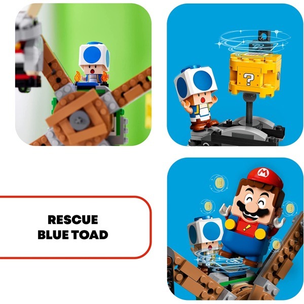 Lego Super Mario: Pacote de Extensão A derrubada de Reznor - 71390