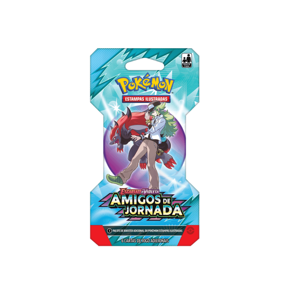 Blister Unitário Pokémon Escarlate e Violeta: Amigos de Jornada - Zoroark
