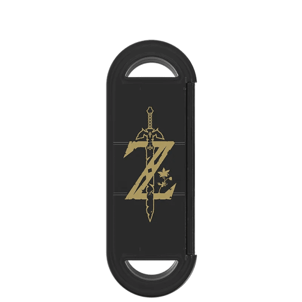 Case Nintendo Porta 6 Jogos Switch Secure Game Zelda - Preto